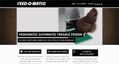 Desktop Screenshot of feedomatic.com